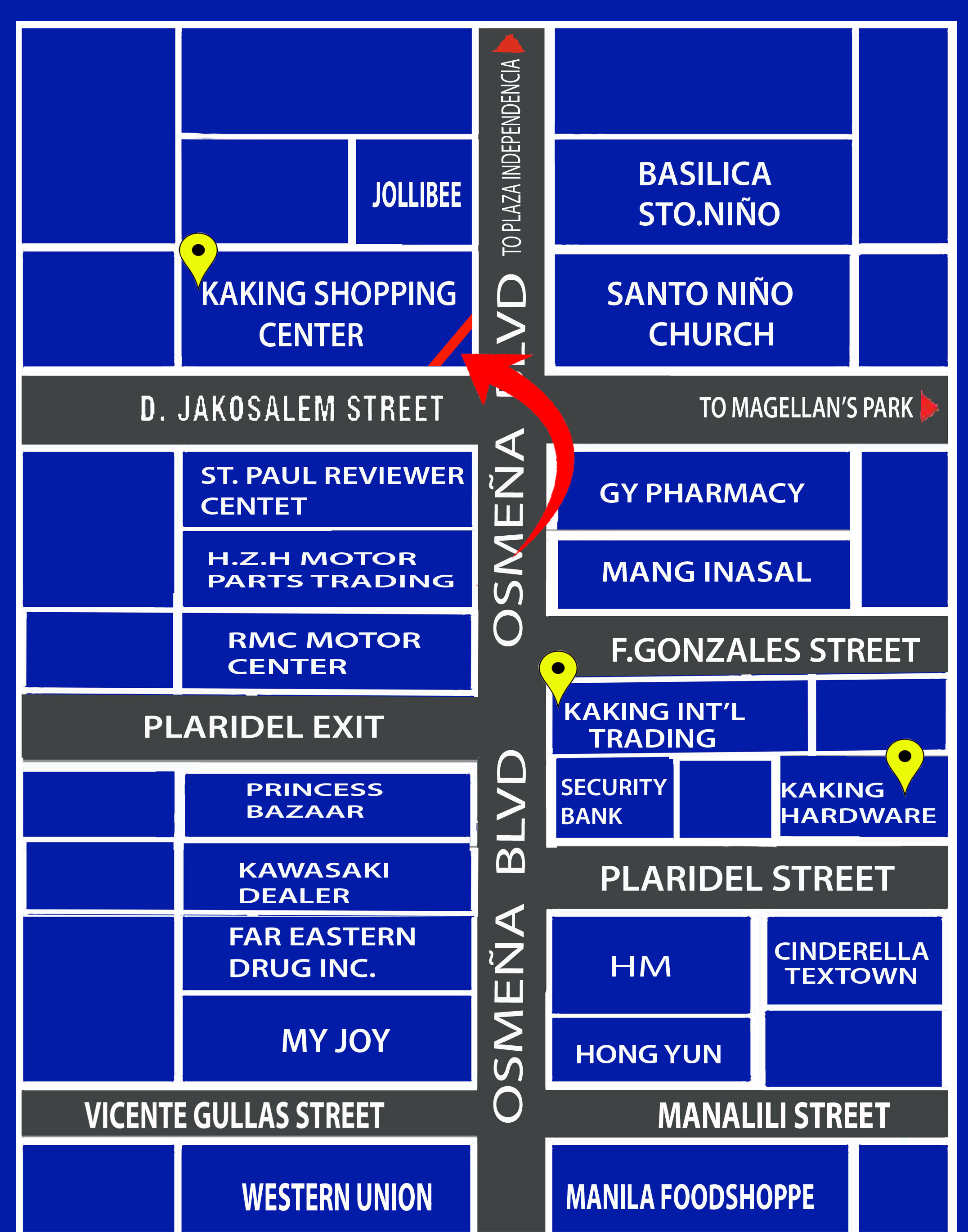 Kaking Led Ads Location